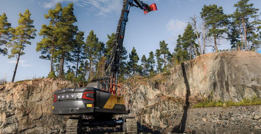 Volvo CE aumenta la potenza di demolizione con nuovi escavatori High Reach migliorati